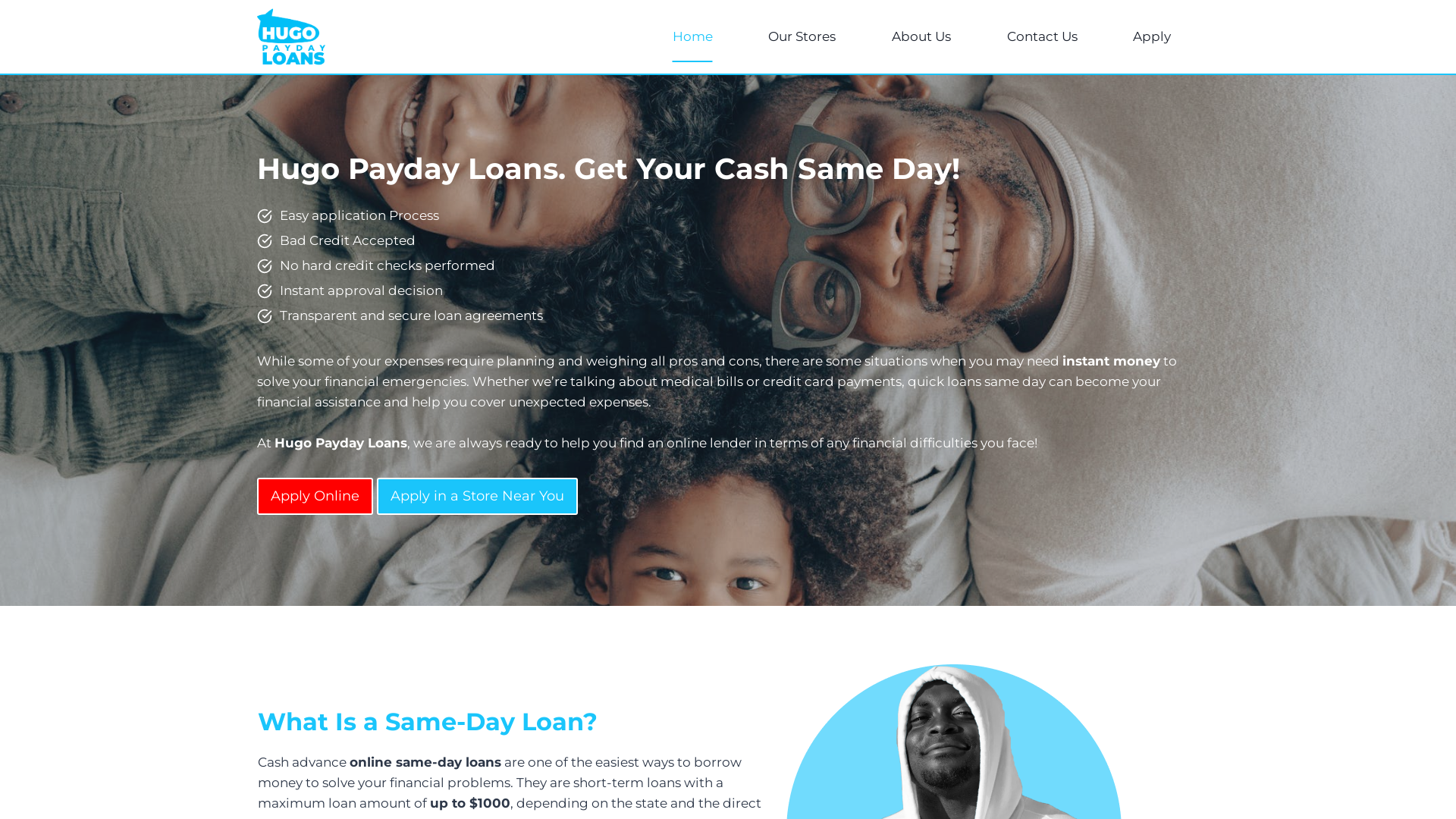 Hugo Payday Loans