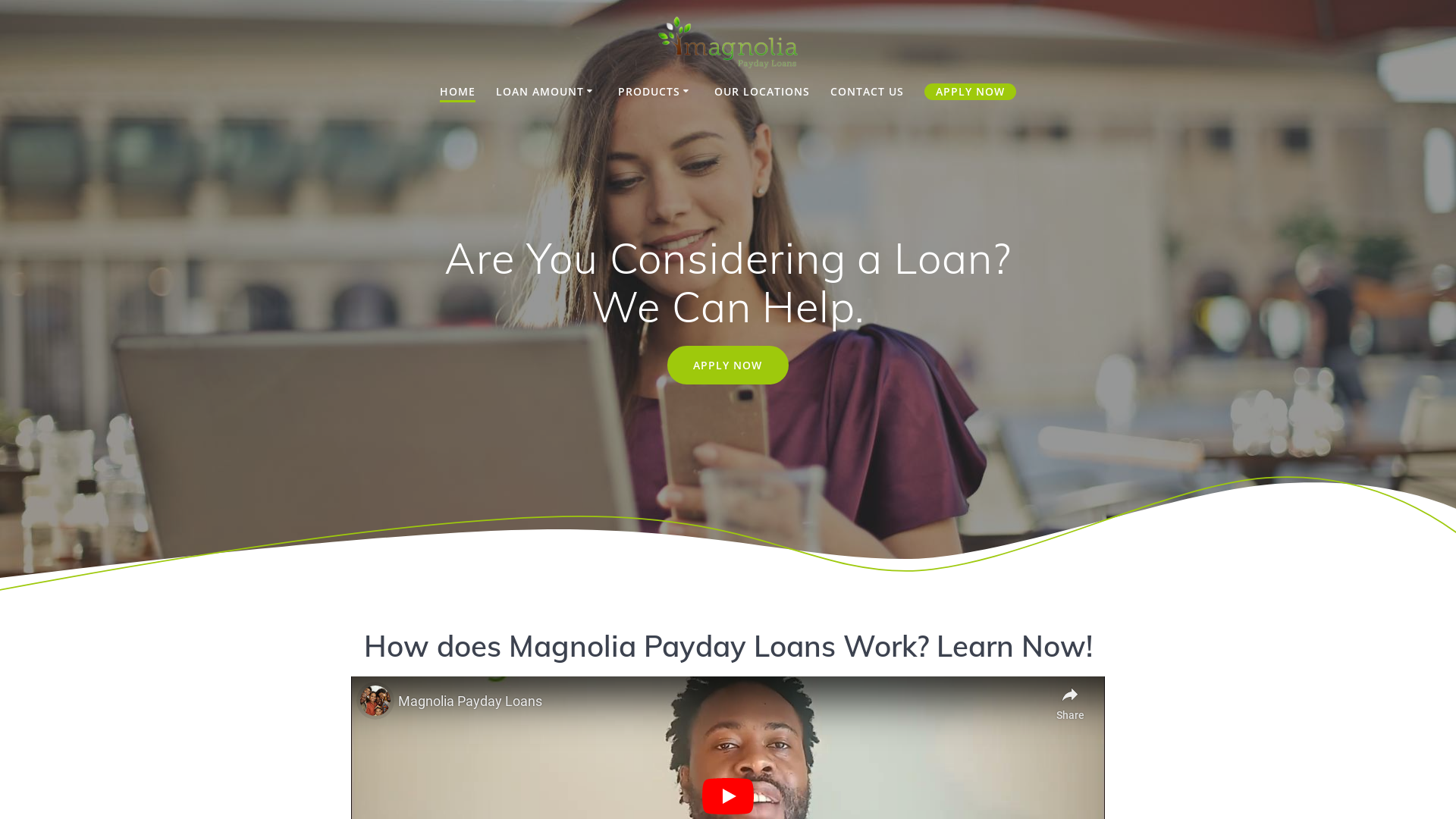 Magnolia Payday Loans